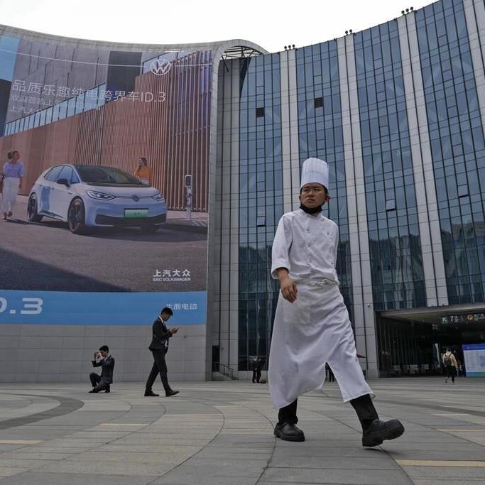 Volkswagen unveils electric luxury sedan at China auto show